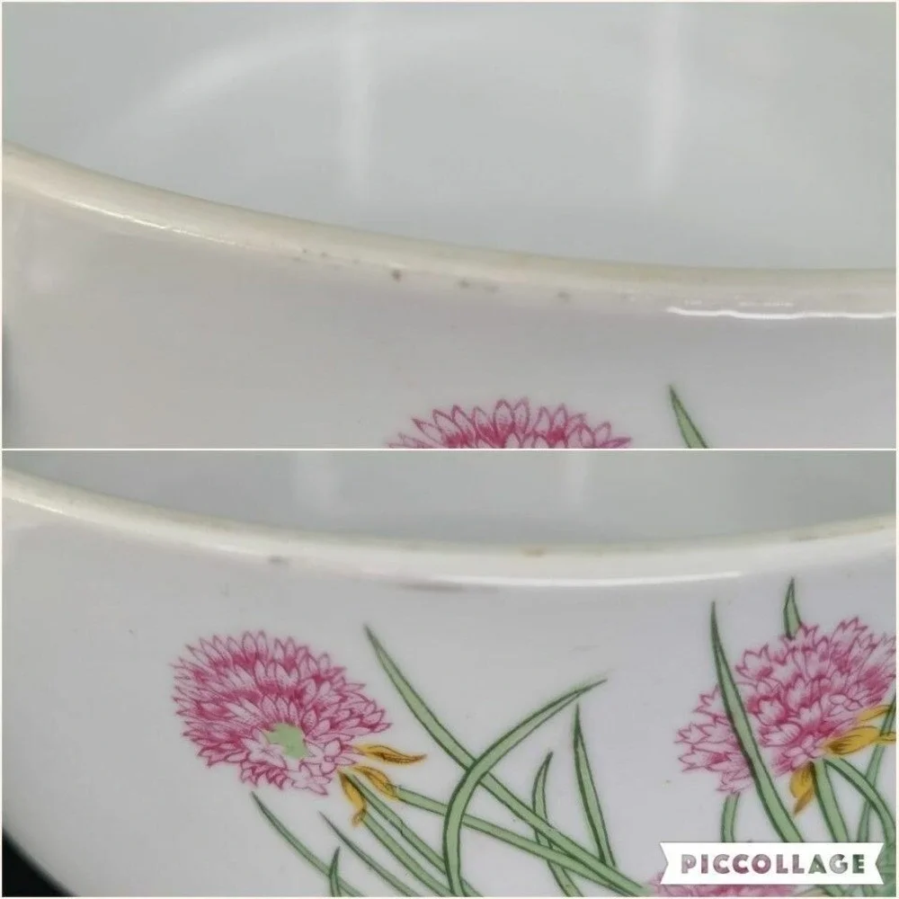 Shafford Covered Casserole Serving Dish Herbs and Spices Ribbed Porcelain‎ Round
